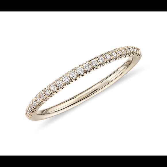 Diamond Ring Band 14K Yellow Gold - Picture 7 of 9